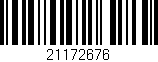 Código de barras (EAN, GTIN, SKU, ISBN): '21172676'