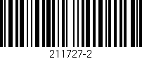 Código de barras (EAN, GTIN, SKU, ISBN): '211727-2'