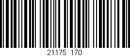 Código de barras (EAN, GTIN, SKU, ISBN): '21175/170'