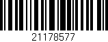 Código de barras (EAN, GTIN, SKU, ISBN): '21178577'