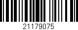 Código de barras (EAN, GTIN, SKU, ISBN): '21179075'
