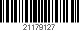 Código de barras (EAN, GTIN, SKU, ISBN): '21179127'