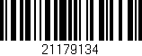 Código de barras (EAN, GTIN, SKU, ISBN): '21179134'