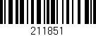 Código de barras (EAN, GTIN, SKU, ISBN): '211851'