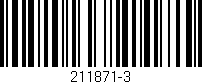 Código de barras (EAN, GTIN, SKU, ISBN): '211871-3'