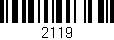 Código de barras (EAN, GTIN, SKU, ISBN): '2119'
