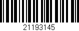 Código de barras (EAN, GTIN, SKU, ISBN): '21193145'