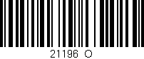 Código de barras (EAN, GTIN, SKU, ISBN): '21196_O'