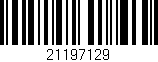 Código de barras (EAN, GTIN, SKU, ISBN): '21197129'