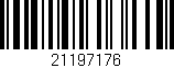 Código de barras (EAN, GTIN, SKU, ISBN): '21197176'