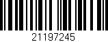 Código de barras (EAN, GTIN, SKU, ISBN): '21197245'