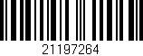 Código de barras (EAN, GTIN, SKU, ISBN): '21197264'