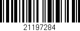 Código de barras (EAN, GTIN, SKU, ISBN): '21197284'