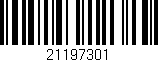 Código de barras (EAN, GTIN, SKU, ISBN): '21197301'
