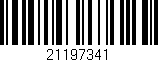 Código de barras (EAN, GTIN, SKU, ISBN): '21197341'