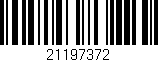 Código de barras (EAN, GTIN, SKU, ISBN): '21197372'