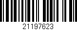 Código de barras (EAN, GTIN, SKU, ISBN): '21197623'