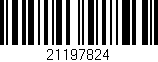 Código de barras (EAN, GTIN, SKU, ISBN): '21197824'