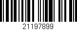 Código de barras (EAN, GTIN, SKU, ISBN): '21197899'