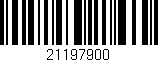 Código de barras (EAN, GTIN, SKU, ISBN): '21197900'