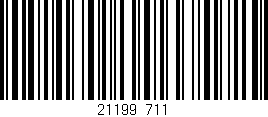 Código de barras (EAN, GTIN, SKU, ISBN): '21199/711'