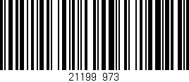 Código de barras (EAN, GTIN, SKU, ISBN): '21199/973'