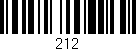 Código de barras (EAN, GTIN, SKU, ISBN): '212'
