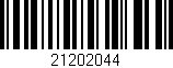 Código de barras (EAN, GTIN, SKU, ISBN): '21202044'