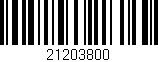 Código de barras (EAN, GTIN, SKU, ISBN): '21203800'