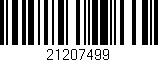Código de barras (EAN, GTIN, SKU, ISBN): '21207499'
