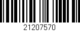 Código de barras (EAN, GTIN, SKU, ISBN): '21207570'