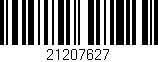 Código de barras (EAN, GTIN, SKU, ISBN): '21207627'