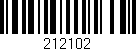 Código de barras (EAN, GTIN, SKU, ISBN): '212102'