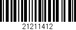 Código de barras (EAN, GTIN, SKU, ISBN): '21211412'