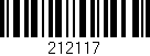 Código de barras (EAN, GTIN, SKU, ISBN): '212117'