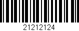Código de barras (EAN, GTIN, SKU, ISBN): '21212124'
