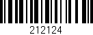 Código de barras (EAN, GTIN, SKU, ISBN): '212124'