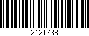 Código de barras (EAN, GTIN, SKU, ISBN): '2121738'