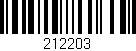 Código de barras (EAN, GTIN, SKU, ISBN): '212203'
