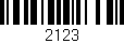 Código de barras (EAN, GTIN, SKU, ISBN): '2123'