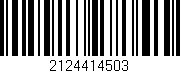 Código de barras (EAN, GTIN, SKU, ISBN): '2124414503'