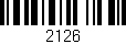 Código de barras (EAN, GTIN, SKU, ISBN): '2126'