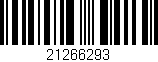 Código de barras (EAN, GTIN, SKU, ISBN): '21266293'