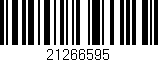 Código de barras (EAN, GTIN, SKU, ISBN): '21266595'