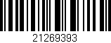 Código de barras (EAN, GTIN, SKU, ISBN): '21269393'