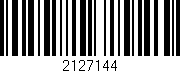 Código de barras (EAN, GTIN, SKU, ISBN): '2127144'