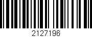 Código de barras (EAN, GTIN, SKU, ISBN): '2127196'