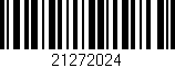 Código de barras (EAN, GTIN, SKU, ISBN): '21272024'