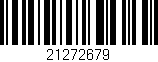 Código de barras (EAN, GTIN, SKU, ISBN): '21272679'