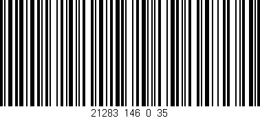 Código de barras (EAN, GTIN, SKU, ISBN): '21283_146_0_35'